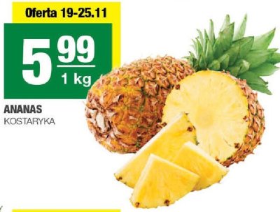 Ananas Kostaryka promocja w SPAR