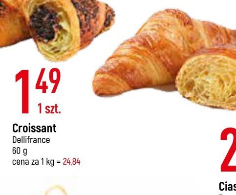 Croissant ma艣lany Delifrance promocja