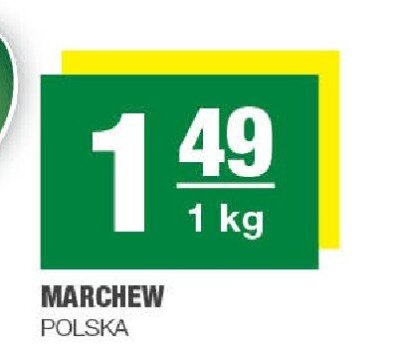 Marchew Polska promocja w SPAR