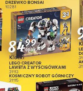 Klocki 31115 Lego creator promocja