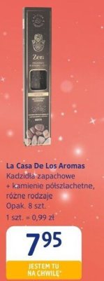 Kadzidła zapachowe La Casa De Los Aromas + kamienie półszlachetne, różne rodzaje promocja w Drogerie DM