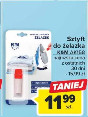 Sztyft do czyszczenia żelazka K&m promocja