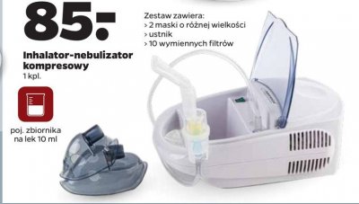 Inhalator-nebulizator kompresowy promocja