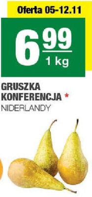 Gruszka konferncja Niderlandy promocja w SPAR