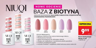 Baza biotynowa Niuqi 5 ml promocja w Biedronka