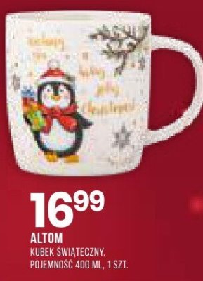 ALTOM kubek świąteczny promocja w Drogerie Natura