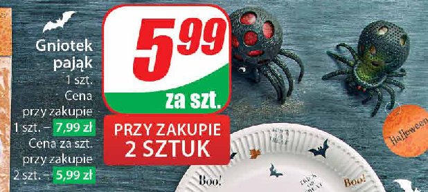 Gniotek pająk promocja