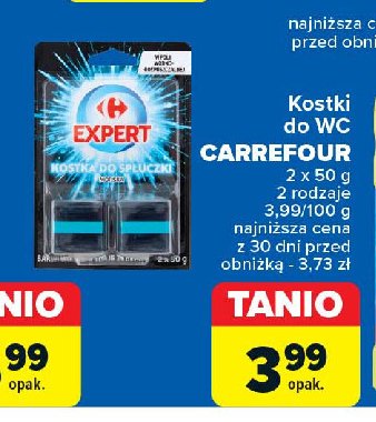 Kostka do spłuczki morska Carrefour expert promocja