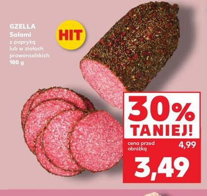 Salami w zio艂ach Gzella promocja