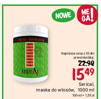 Maska do w艂os贸w midollo & placenta Serical promocja