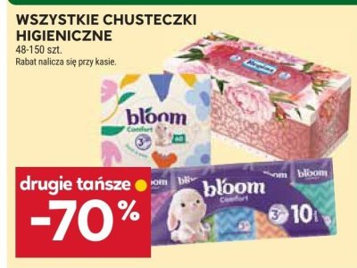 Chusteczki higieniczne wszystkie rodzaje promocja w Stokrotka