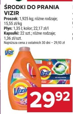 Środki do prania Vizir promocja w Stokrotka