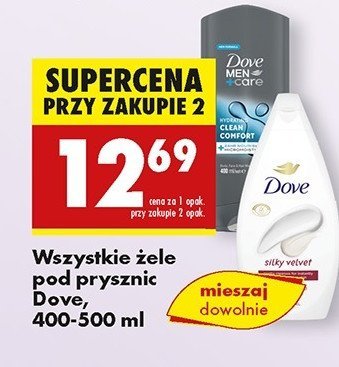 Żel pod prysznic clean comfort Dove men+care promocja