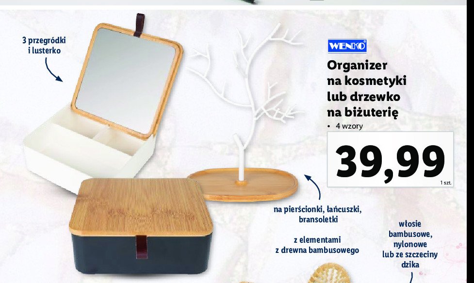 Organizer na kosmetyki Wenko promocja