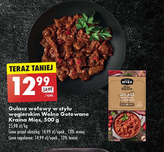 Gulasz wo艂owy w stylu w臋gierskim Kraina mi臋s promocja