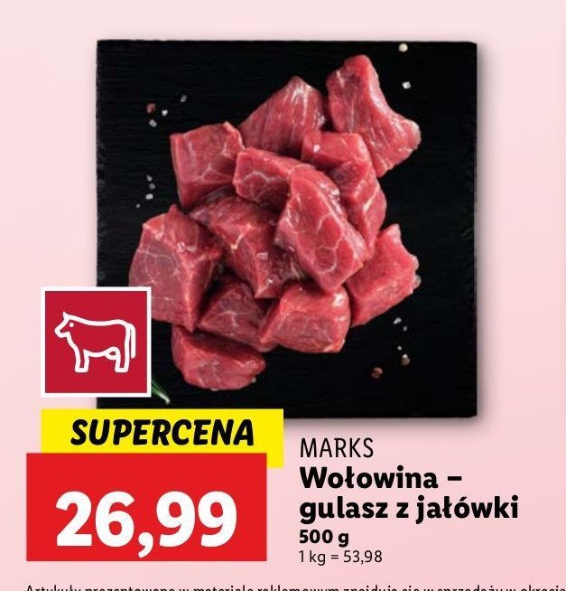 Gulasz z ja艂贸wki MARKS (MI臉SO) promocja