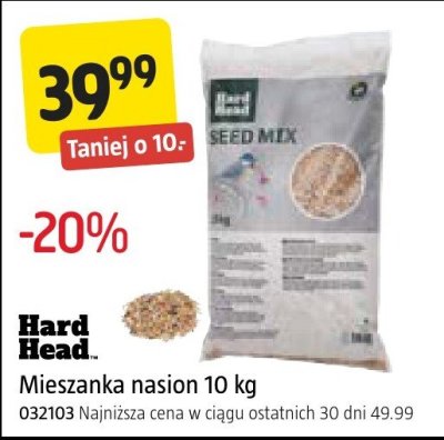 Mieszanka nasion Hard Head 10 kg promocja w Jula