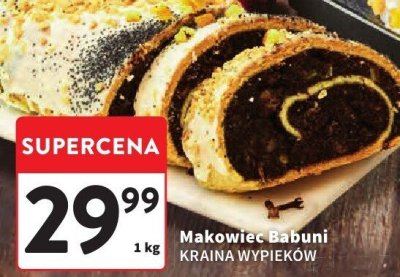Makowiec Babuni KRAINA WYPIEKÓW promocja w Intermarche