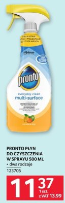 Płyn Pronto do czyszczenia w sprayu 500 ml promocja w Selgros