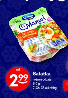 Sa艂atka polska tradycyjna warzywna Lisner o mamo! promocja
