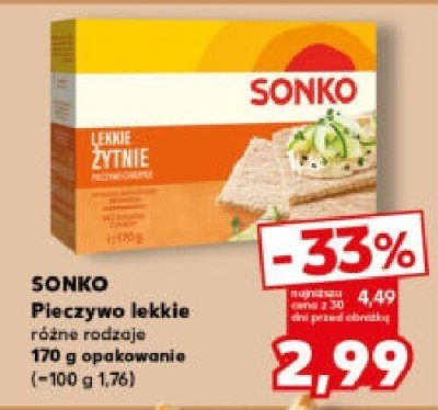 Pieczywo lekkie różne rodzaje promocja w Kaufland