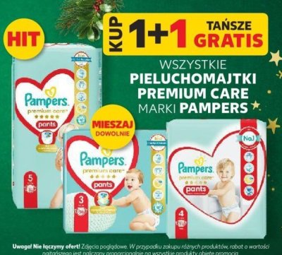Pieluchomajtki Premium Care wszystkie rodzaje promocja w Kaufland