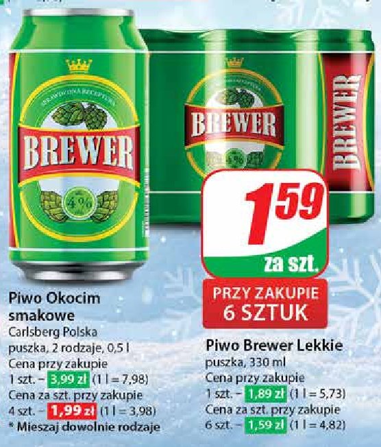 Piwo Brewer promocja