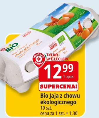 Jaja promocja w Leclerc