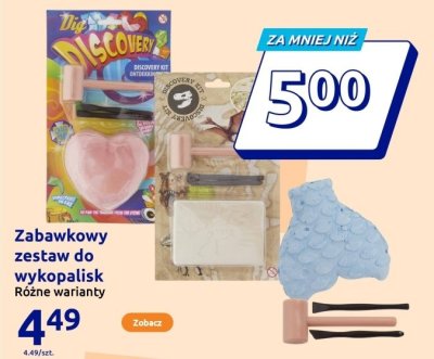 Zabawkowy zestaw do wykopalisk różne warianty promocja w Action