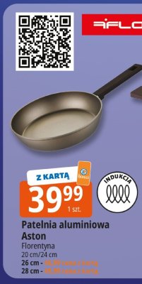 Patelnia aluminiowa Aston Florentyna promocja w Leclerc