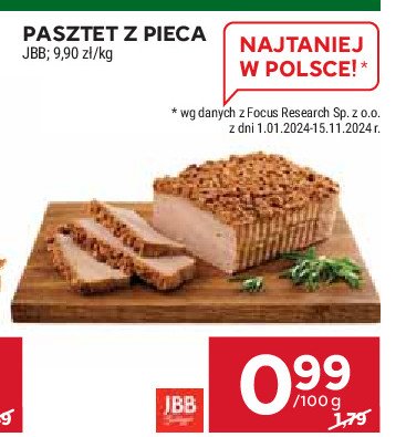 Pasztet z pieca Jbb bałdyga promocja