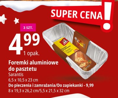 Foremki aluminiowe na pasztet Jan niezb臋dny promocja
