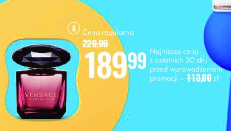 Woda toaletowa Versace crystal noir cena promocje opinie