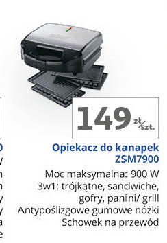 Opiekacz zsm 7900 Zelmer promocja