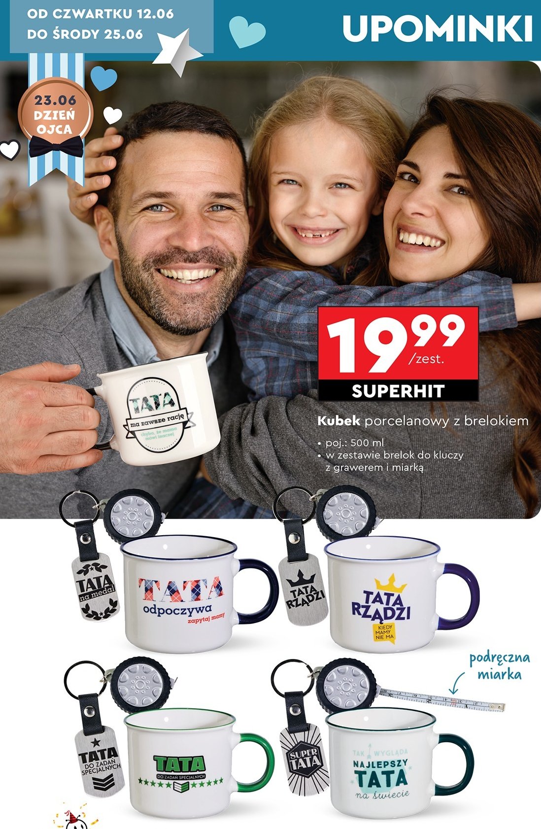 Kubek z brelokiem promocja w Biedronka