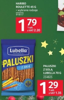 Paluszki z solą Lubella 170 g promocja w Selgros