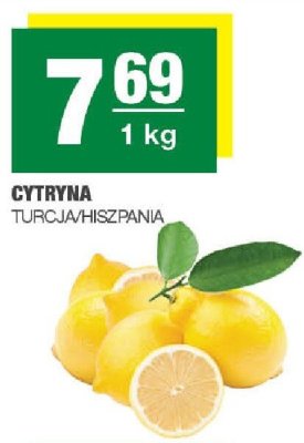 Cytryna Turcja/Hiszpania promocja w SPAR