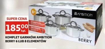 Komplet garnków berry Ambition promocja