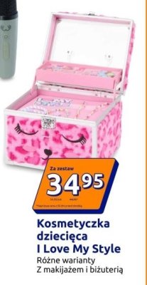 Kosmetyczka dziecięca I Love My Style promocja w Action