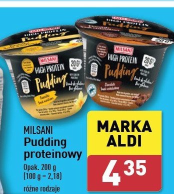 Pudding wysokobiałkowy waniliowy promocja