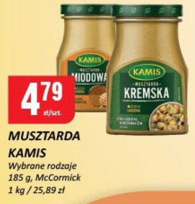 Musztarda Kamis wybrane rodzaje promocja w Chorten