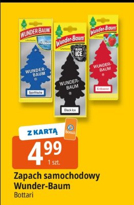 Zapach samochodowy Wunder-Baum Bottari promocja w Leclerc