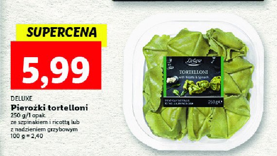 Pierożki z nadzieniem grzybowym Deluxe promocja