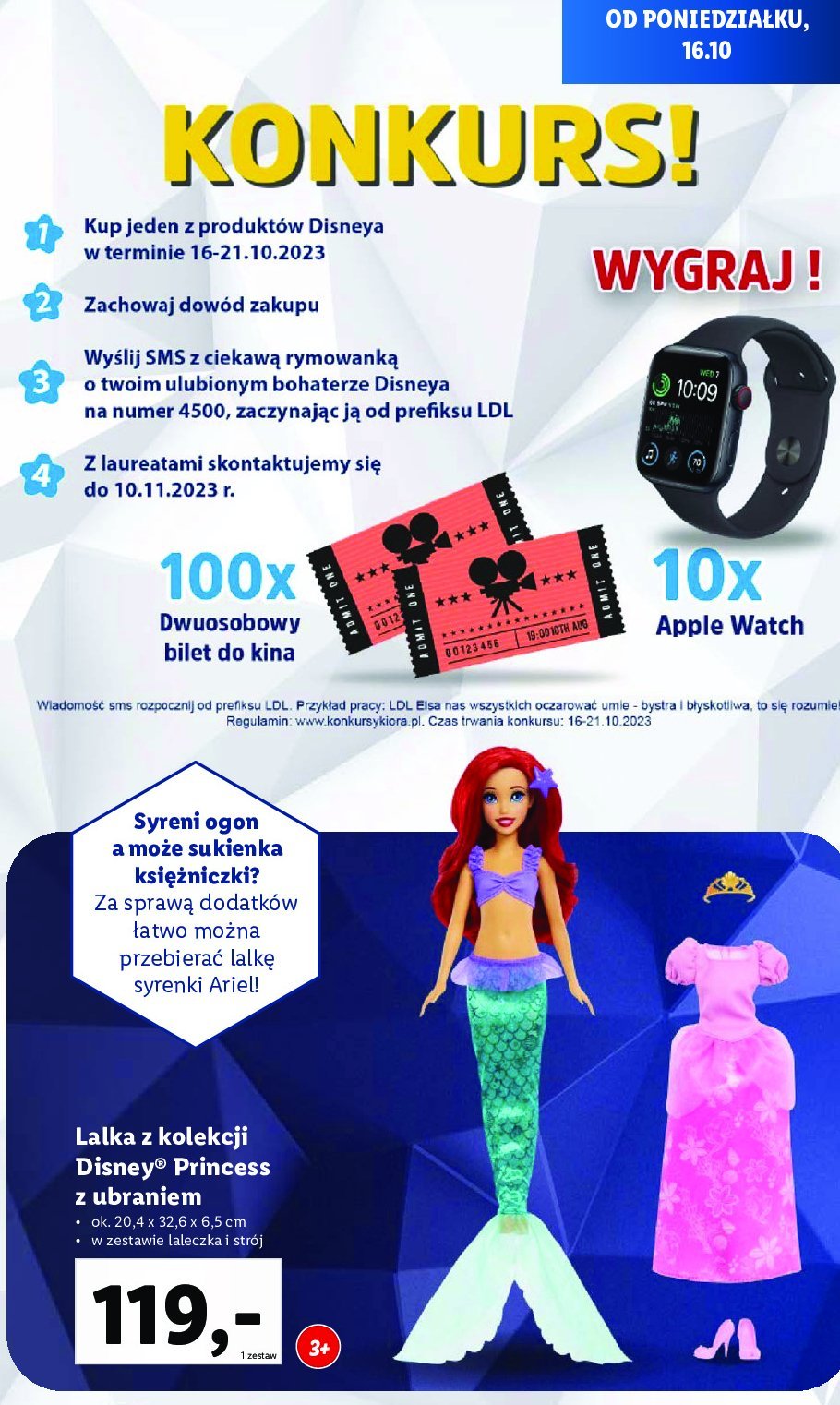 Syrenka ariel Mattel promocja