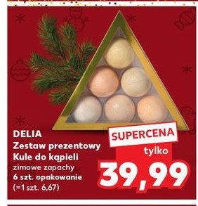 Kule do kąpieli mix zapachów Delia promocja