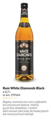 Rum White Diamonds Black promocja w Makro
