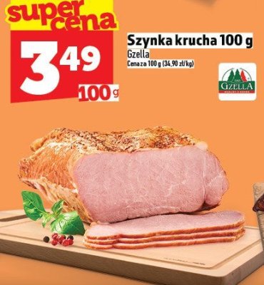 Szynka krucha 100 g promocja w TOPAZ