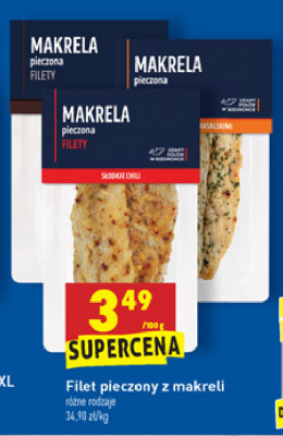 Makrela pieczona filety promocja