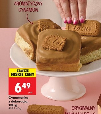 Cynamonka z dekoracją promocja w Biedronka