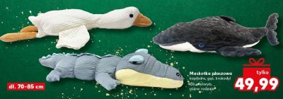 Maskotka pluszowy krokodyl promocja w Kaufland